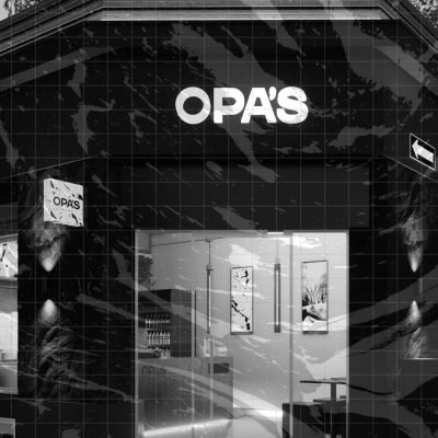 comida rápida deliciosa y saludable para llevar. Opa fast good restaurant